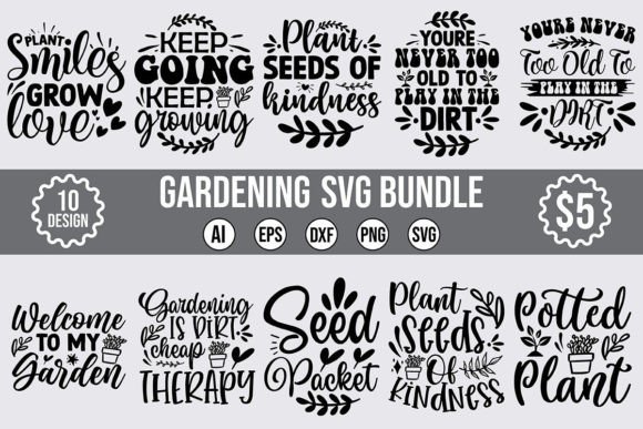 Download Gardening SVG Design Bundle - Gardening svg Collection