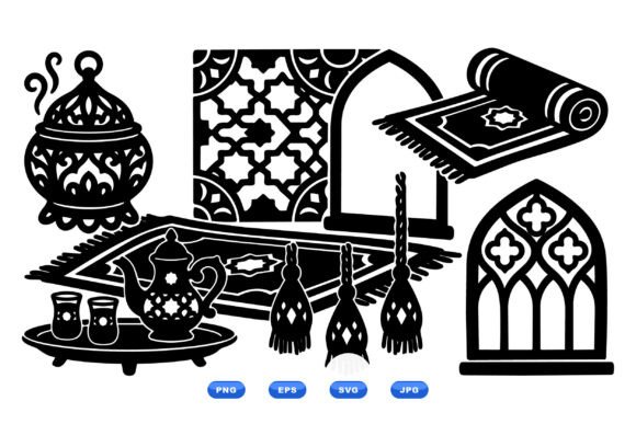 Download Moroccan Style Home Decor SVG - Home decor svg Collection