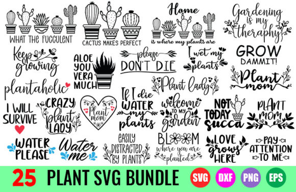 Download Plant SVG Bundle | Gardening SVG Bundle - Gardening svg Collection
