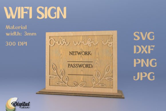 Download Wifi SVG. Laser Sign. Wifi Sign for Home - Laser sign Collection